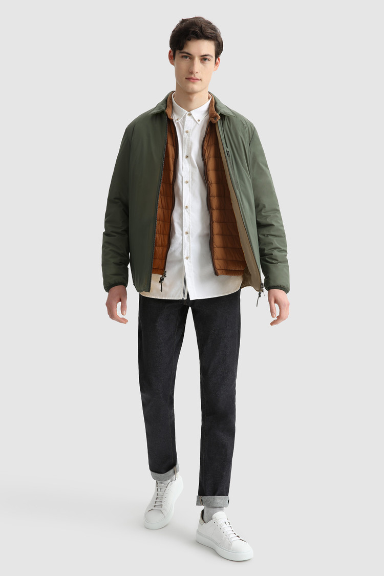 Omkeerbaar jack van Ripstop nylon