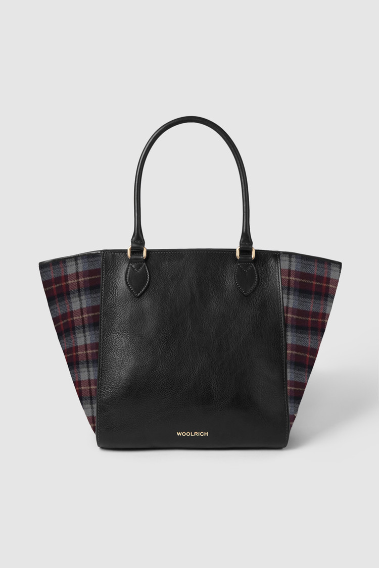 Mixed media tote bag