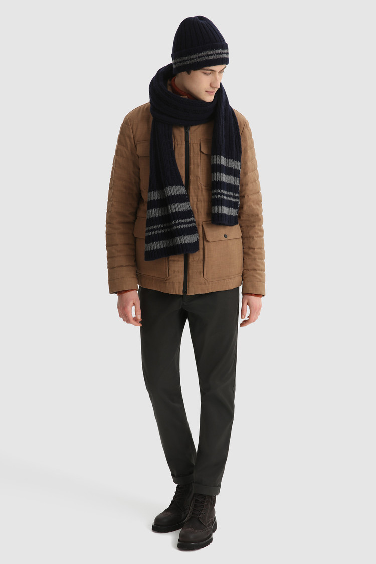 City Field Jacket in wool effect fabric