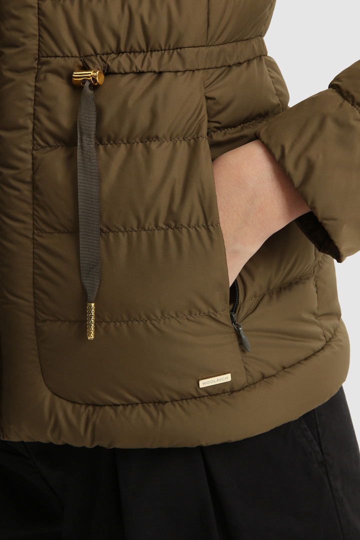 Hibiscus quilted jacket