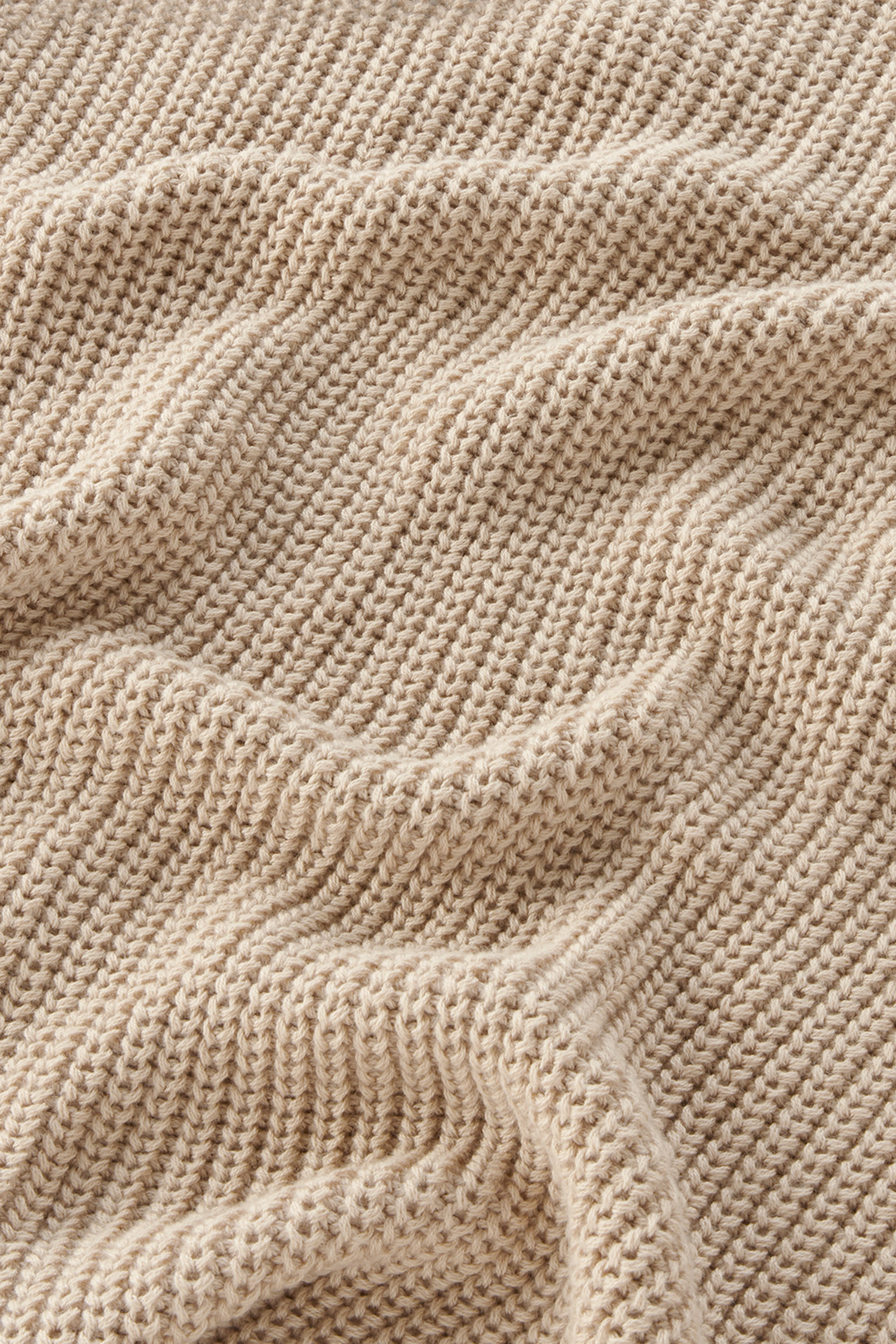 Maglia girocollo in puro cotone tinto in capo naturalmente bianco photo 8 | Woolrich
