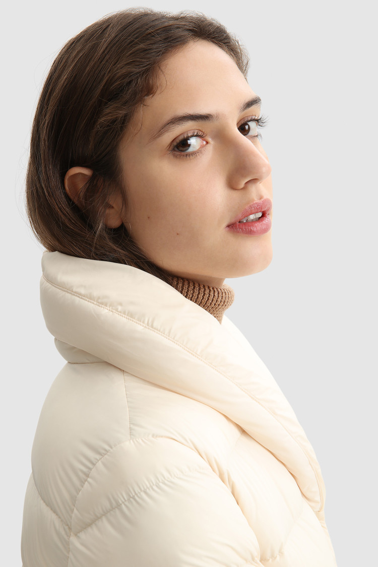 Manteau long Ellis avec matelassage horizontal
