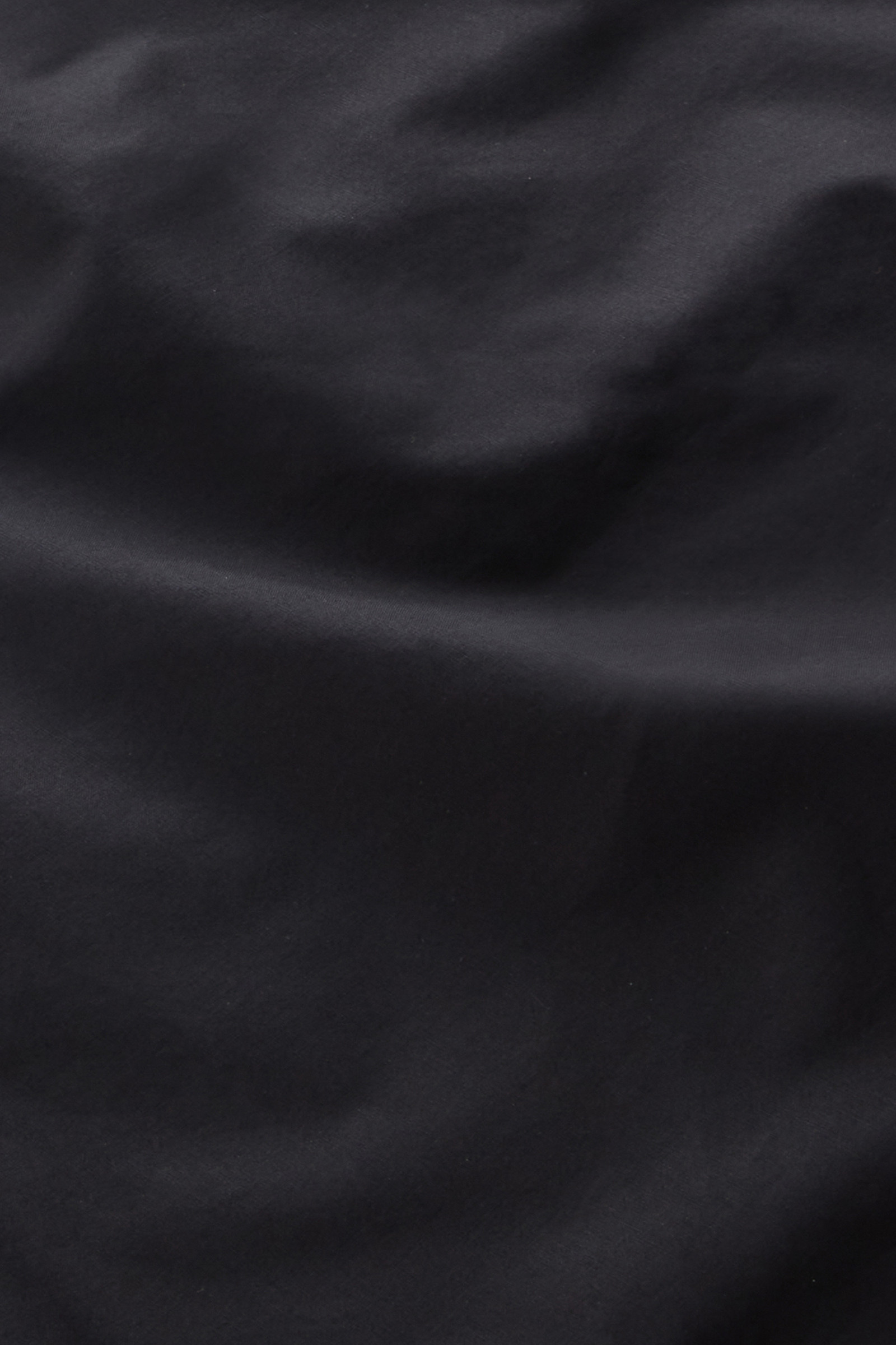 Robe chemise en popeline de pur coton noir photo 8 | Woolrich