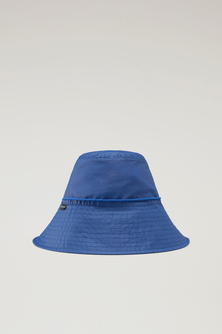 Chapeau de pluie en mélange de coton et nylon Bleu photo 2 | Woolrich