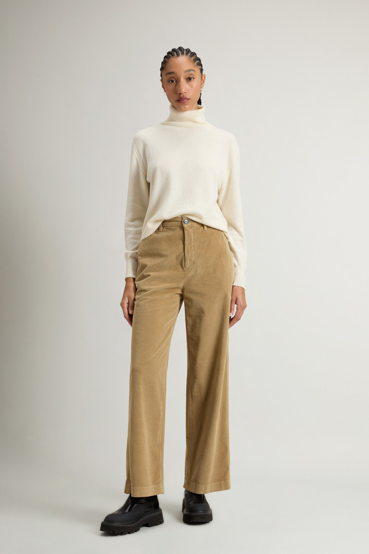 Pantaloni in velluto a coste tinti in capo Beige photo 1 | Woolrich