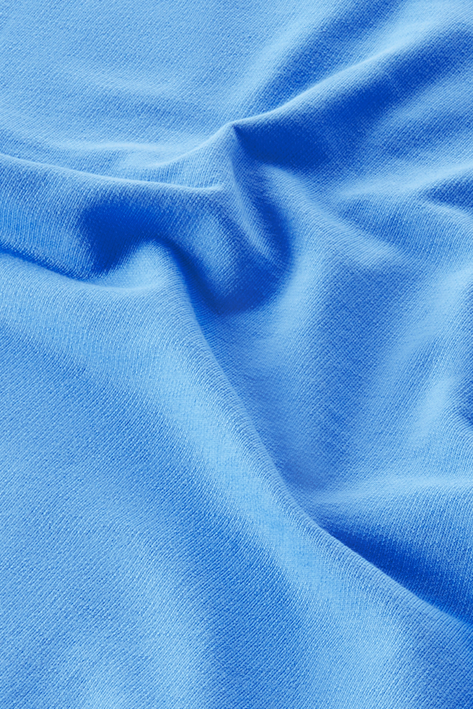 Rundhalspullover mit Reißverschlusstasche aus reinem Baumwollfleece blau photo 10 | Woolrich