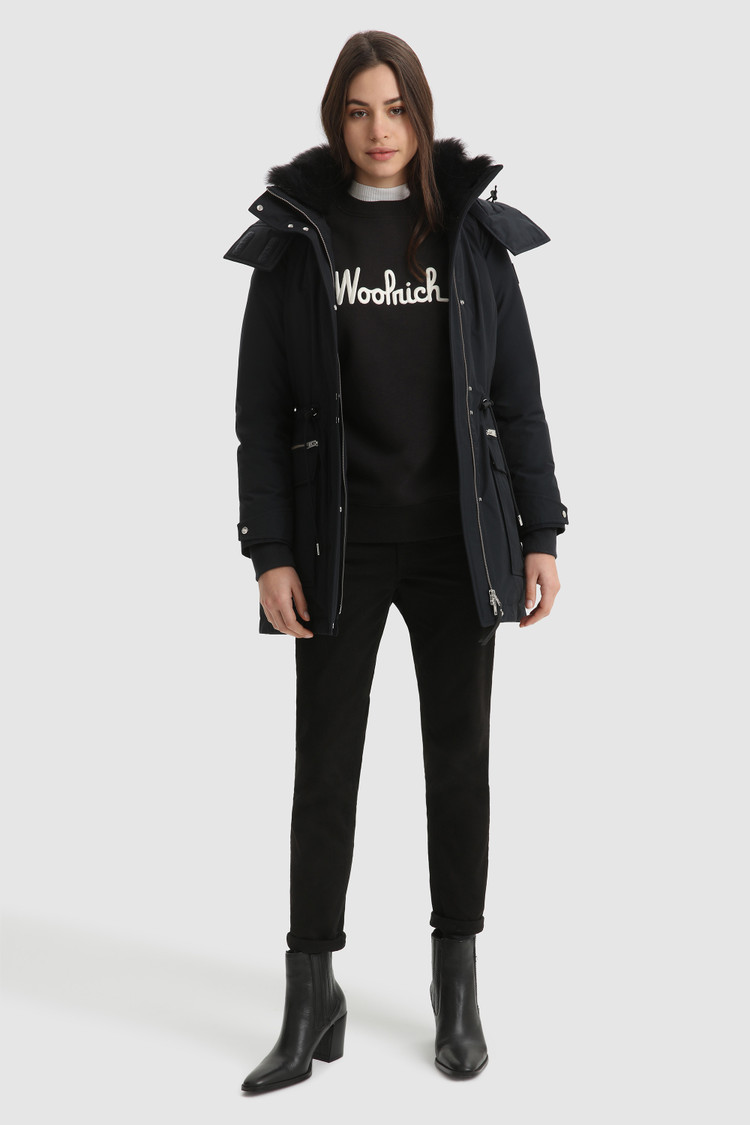 Sweatshirt aus Baumwolle mit Logo