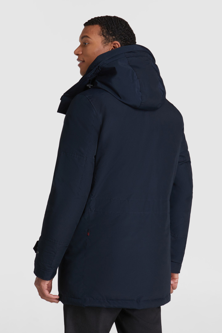 Polar Parka mit hohem Kragen, Kojote Pelz
