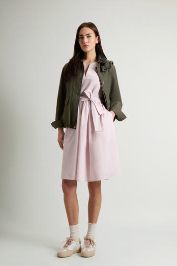 Dundee Jacket in Superwax Cotton Green photo 1 | Woolrich