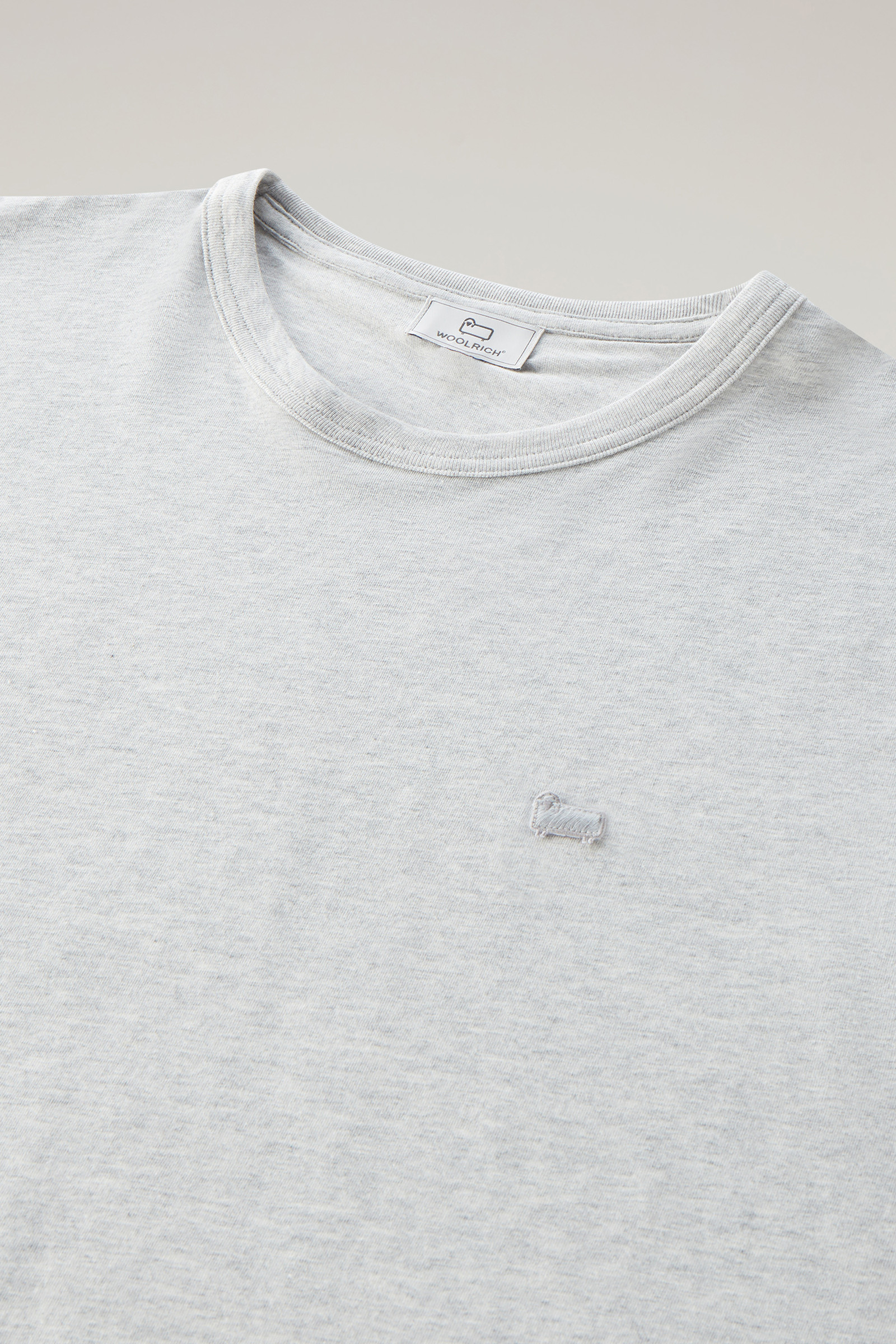 Men's Sheep T-Shirt in Pure Cotton Grey | Woolrich USA