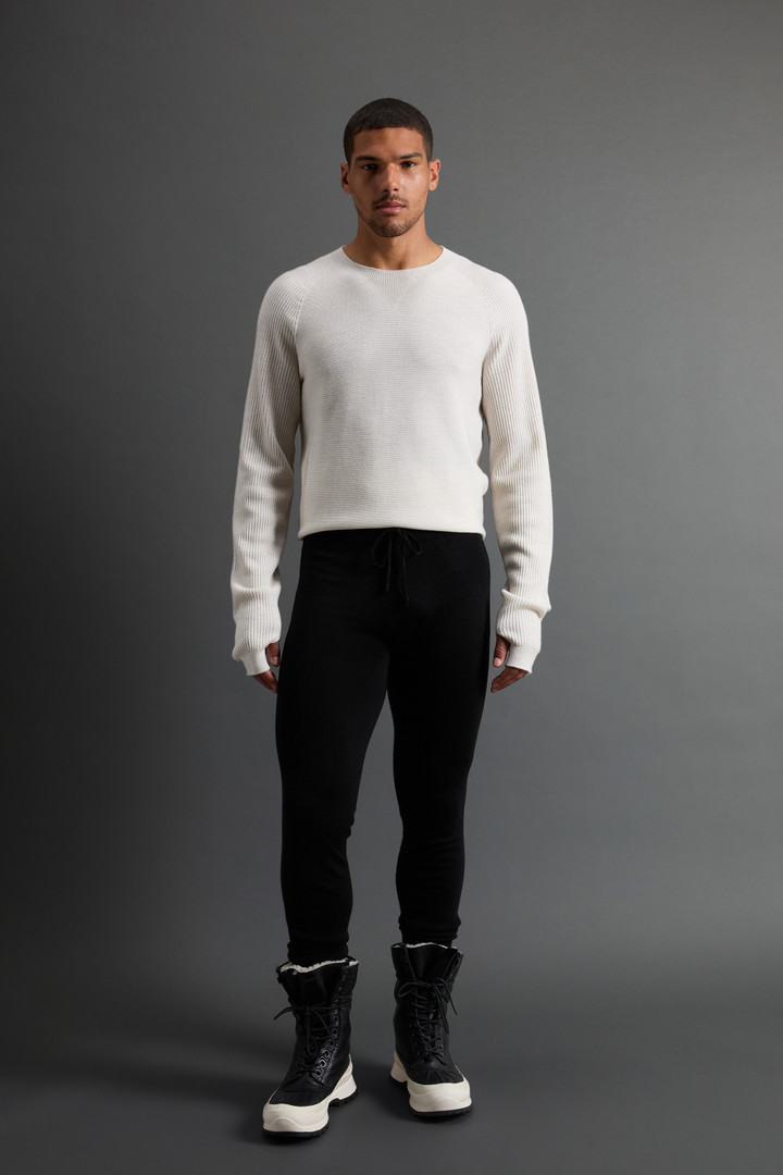 Pants in Pure Merino Wool by Todd Snyder Black photo 1 | Woolrich