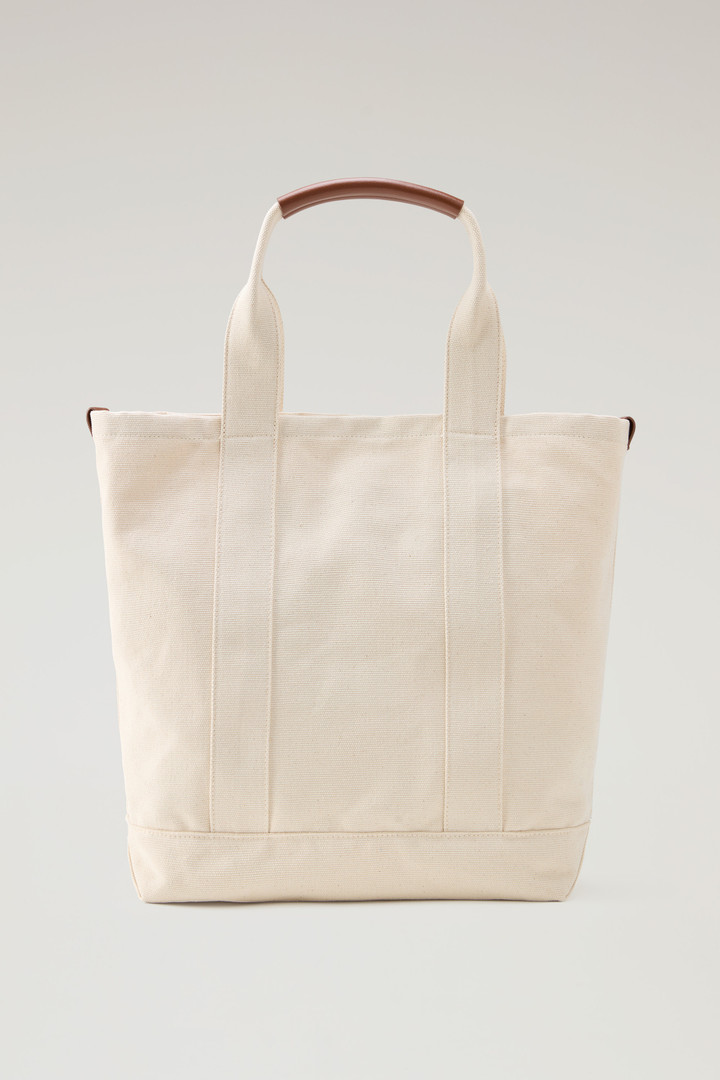 Premium Tote Bag White photo 3 | Woolrich