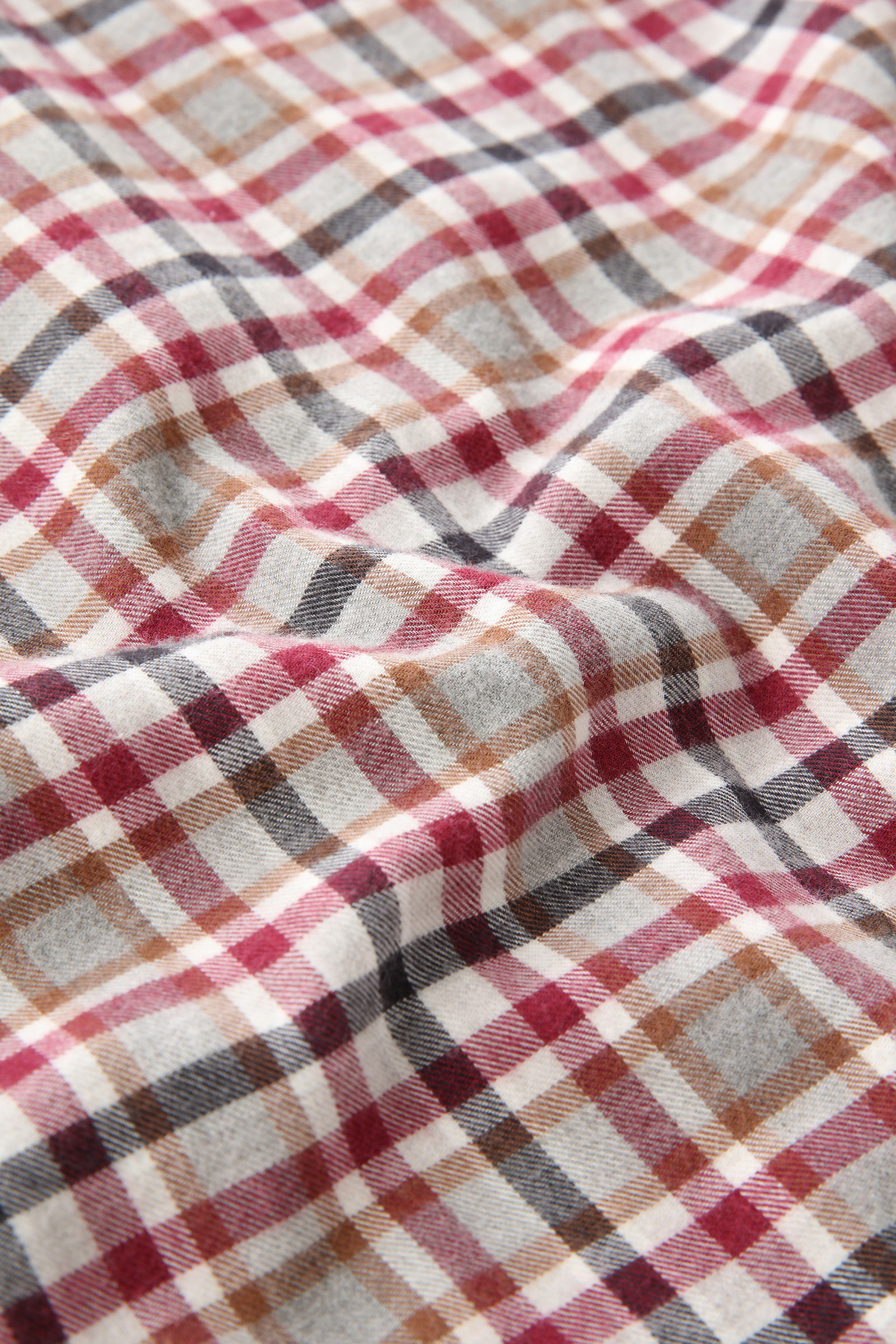 Checked Shirt in Wool Blend Flannel Red photo 10 | Woolrich