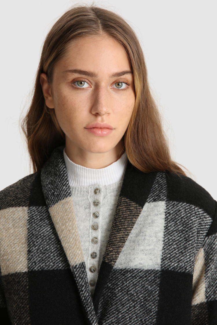 Gentry Coat in virgin wool blend