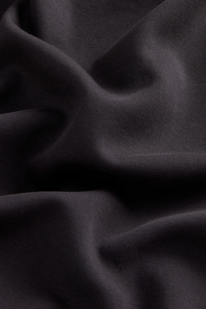 Rundhalssweatshirt aus einer Mischung aus Baumwolle in Interlockqualität und Nylon by Todd Snyder Schwarz photo 6 | Woolrich