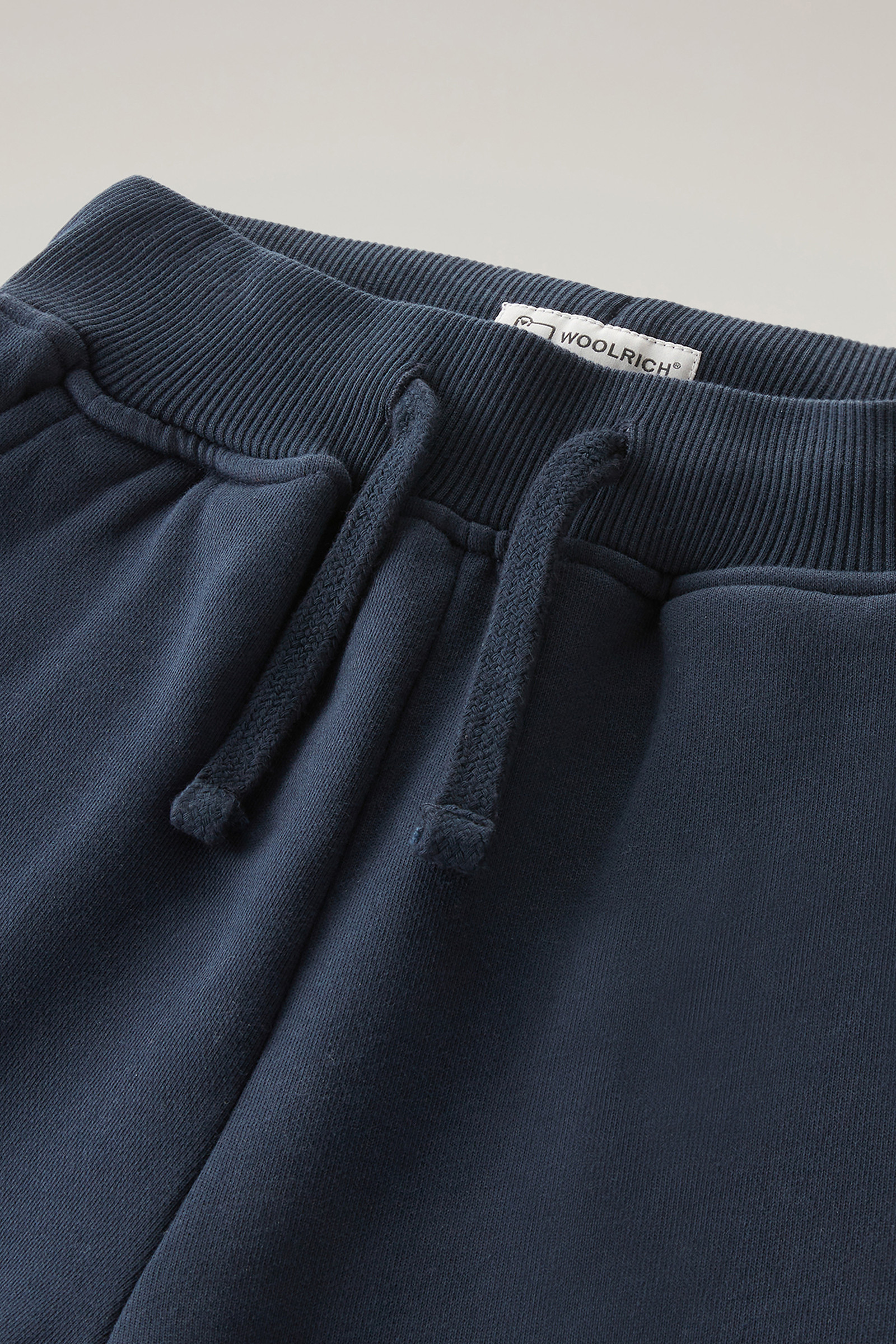 Girls' Sweatpants in Pure Cotton Blue photo 3 | Woolrich