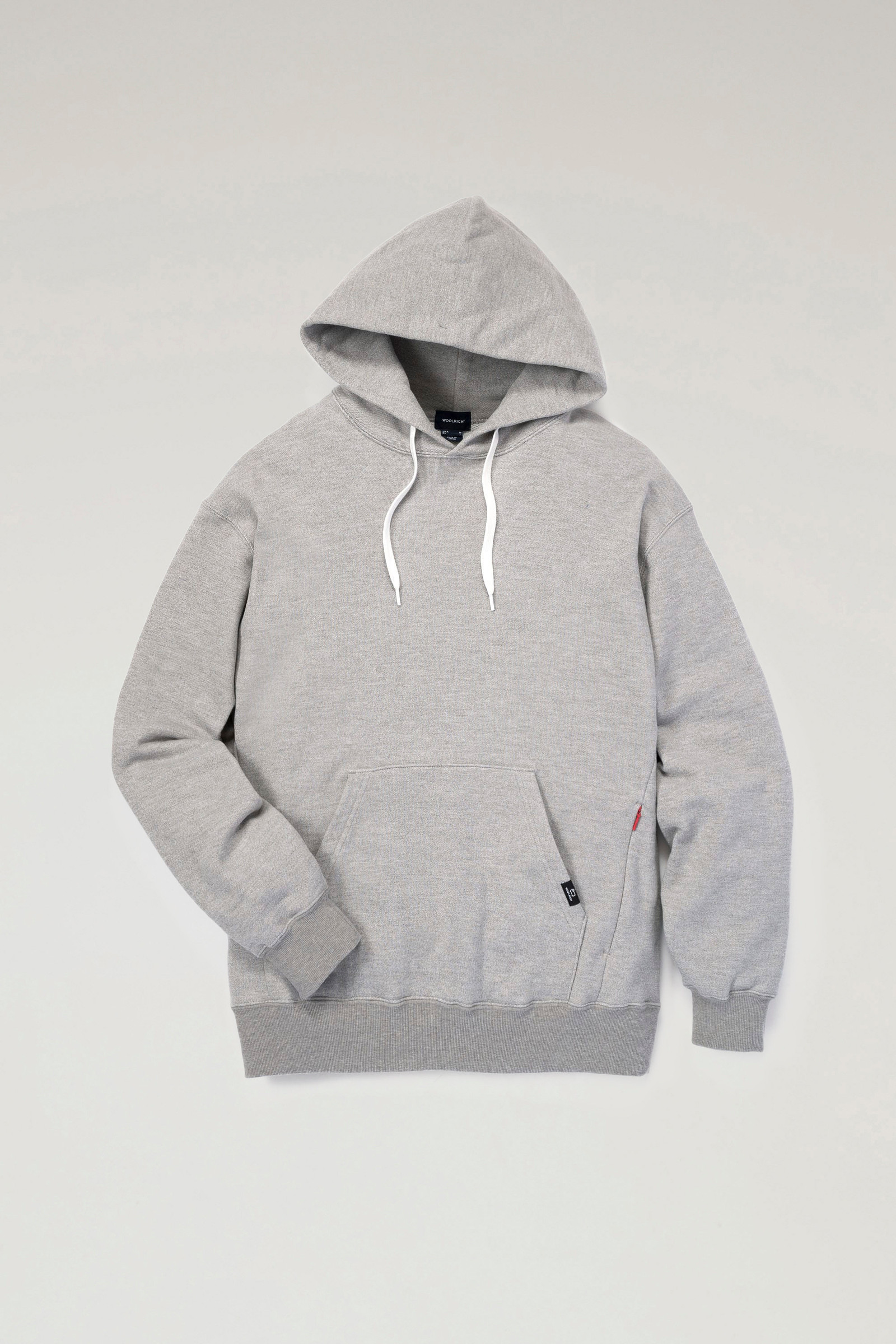 Kapuzenpullover Mountain aus Baumwollfleece und Cordura-Nylon-Mischung grey photo 6 | Woolrich