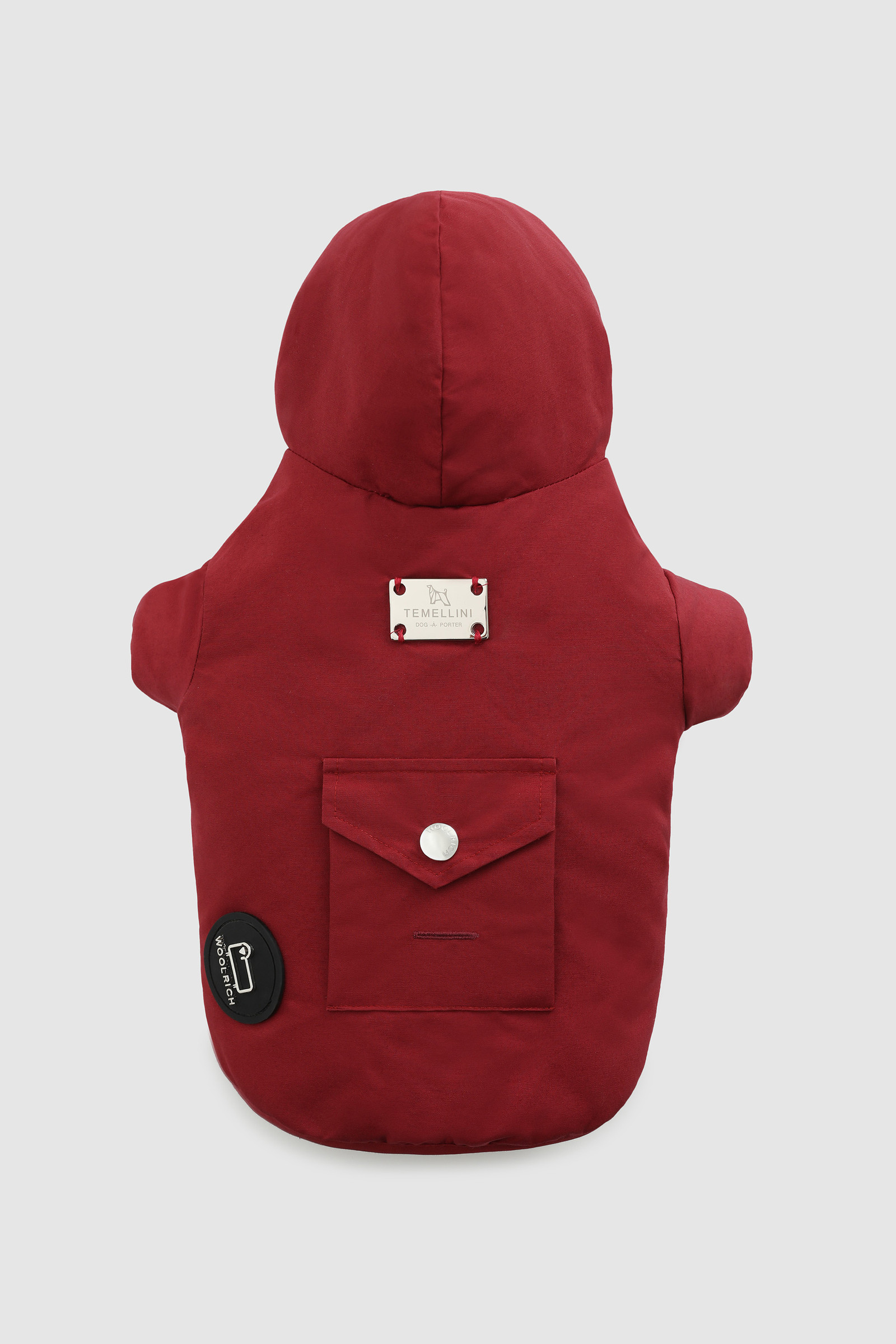 Temellini / Woolrich Parka für kleinen Hund Rot | Woolrich