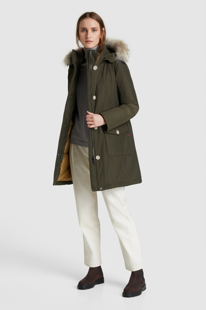 Long Arctic Parka with Coyote Fur