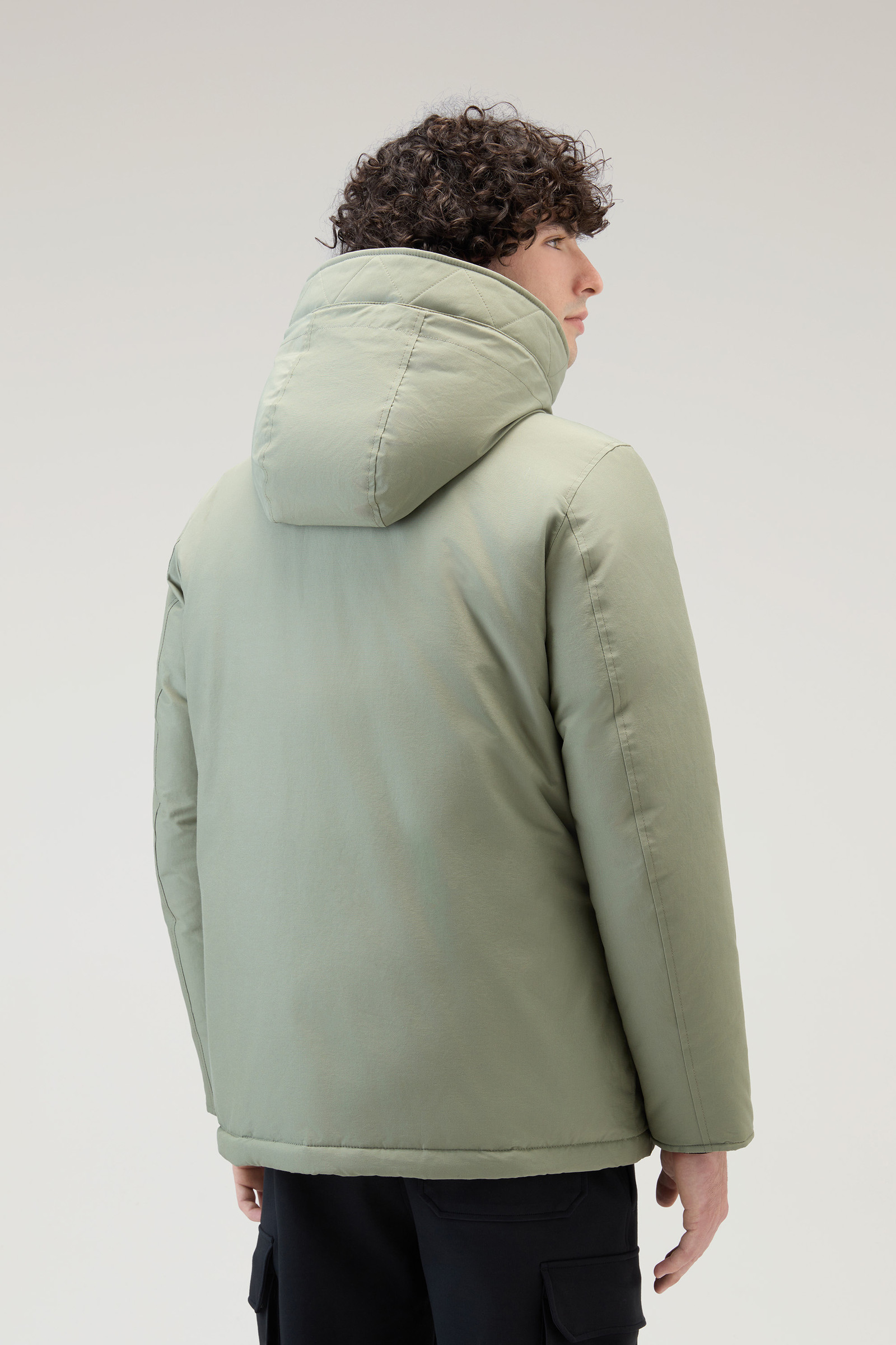 Arctic Anorak in Ramar Cloth Green | Woolrich USA