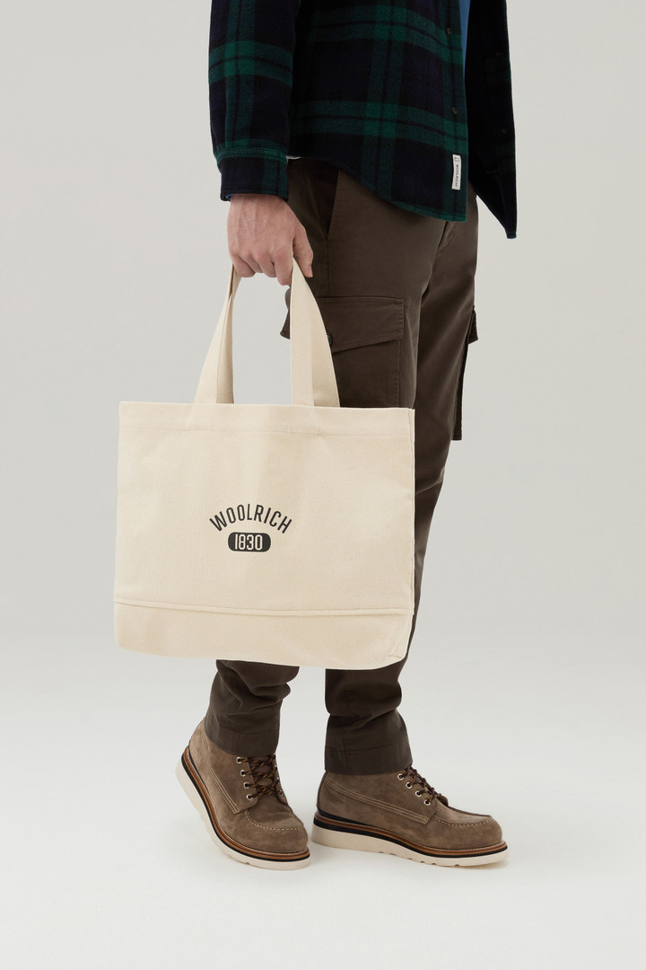 Tote bag White photo 7 | Woolrich
