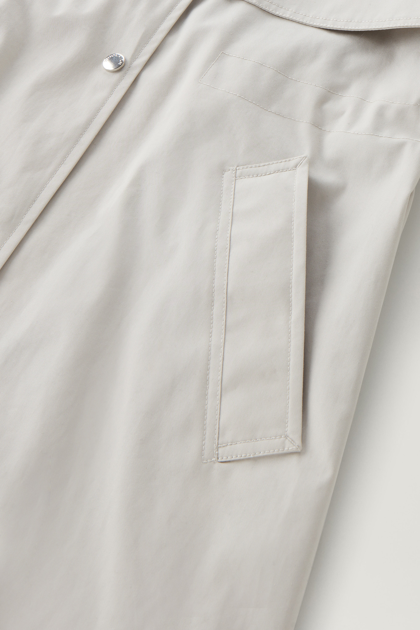 Trenchcoat Havice aus reiner Baumwolle weiß photo 9 | Woolrich