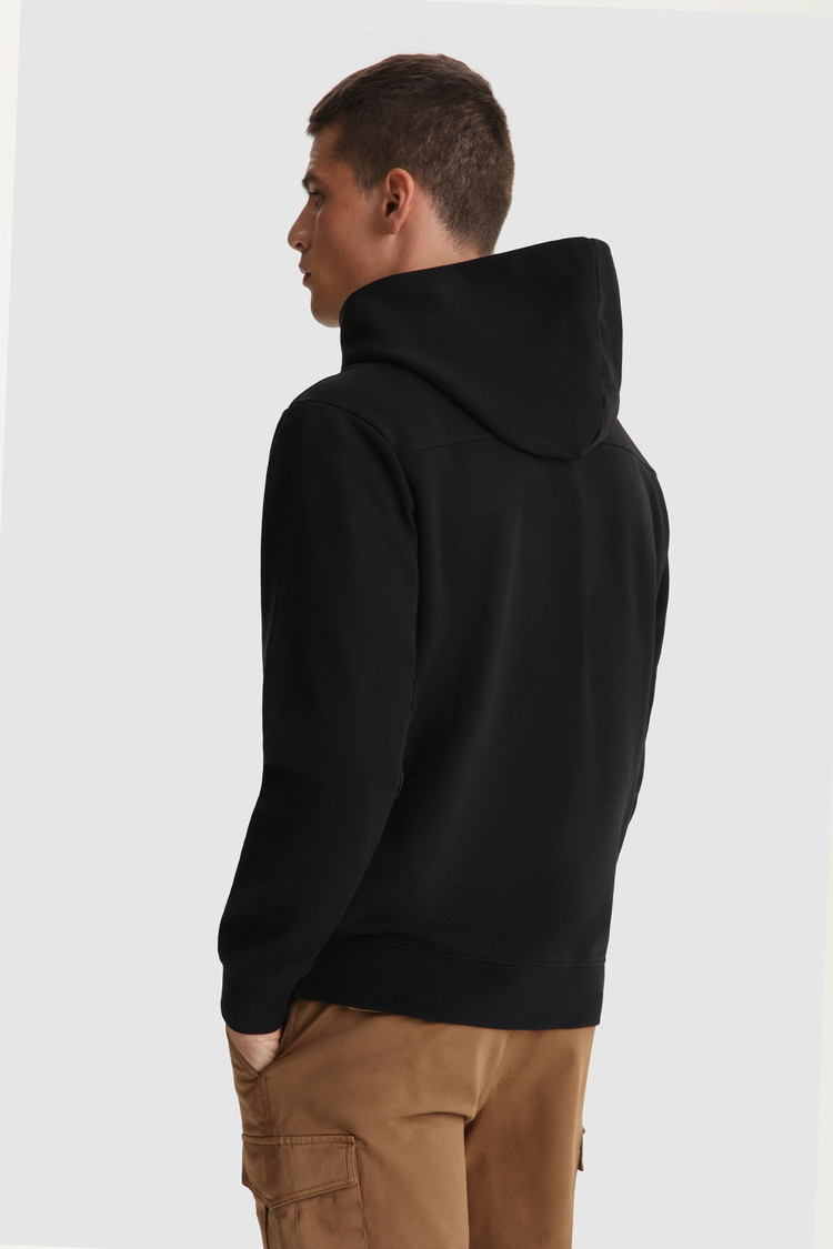 American brushed cotton hoodie