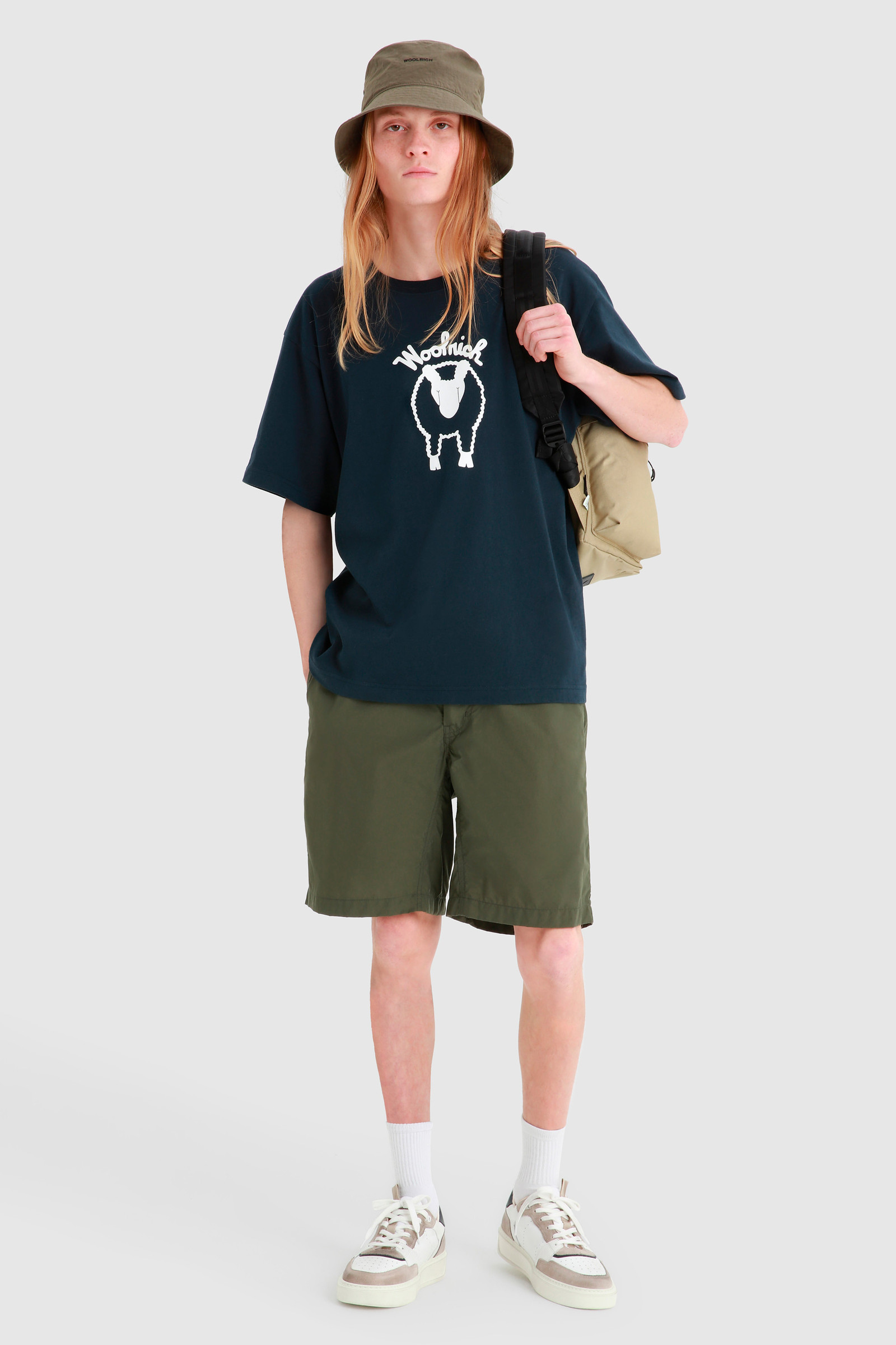 Sheep Graphic T-Shirt Blue photo 3 | Woolrich