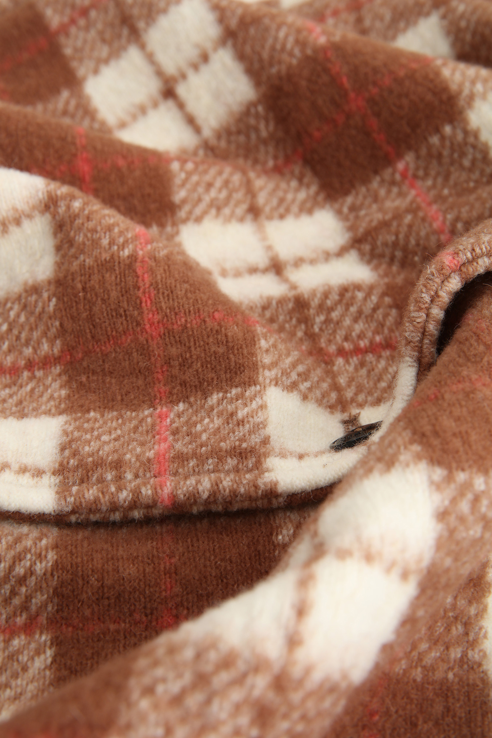 Gentry Long Overshirt with Belt Brown photo 9 | Woolrich